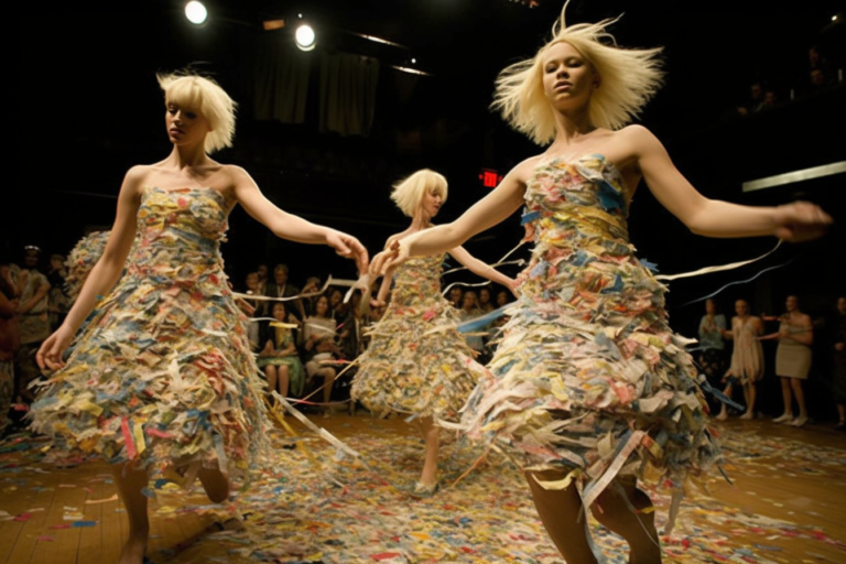 TaiMER_Models_strut_in_dresses_made_of_shredded_paper_floating__6f34c755-a834-46f3-9220-96aa958c1567